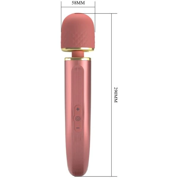 High Tech Pretty Love Massager Vibrator mit 7 Modi, rosa