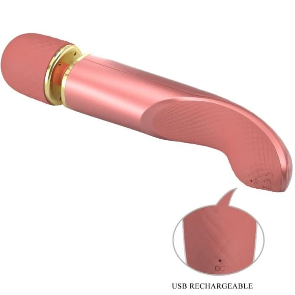 High Tech Pretty Love Massager Vibrator mit 7 Modi, rosa
