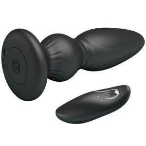 MR Play Krachtige Vibrator met Afstandsbediening Anaalplug Zwart MR Play Krachtige Vibrator met Afstandsbediening Anaalplug Zwart - Afbeelding 3