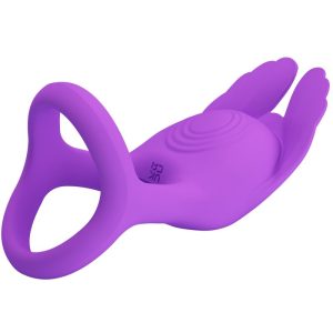 FOR HIM Pretty Love Silas Vibrator-Penisring met 7 standen, paars FOR HIM Pretty Love Silas Vibrator-Penisring met 7 standen, paars - Afbeelding 3