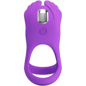 FOR HIM Pretty Love Silas Vibrator-Penisring met 7 standen, paars FOR HIM Pretty Love Silas Vibrator-Penisring met 7 standen, paars - Afbeelding 4
