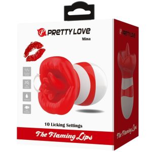 High Tech Pretty Love Mina Tongstimulator Lichtrood High Tech Pretty Love Mina Tongstimulator Lichtrood - Afbeelding 8