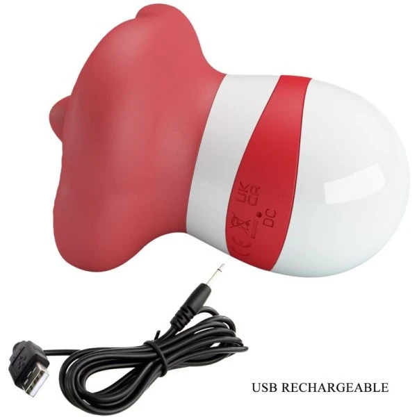 High Tech Pretty Love Mina Tongstimulator Lichtrood