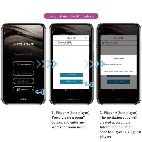 APP Series Pretty Love Billy Vibrator met App-besturing, G-spot en Clitoris, paars APP Series Pretty Love Billy Vibrator met App-besturing, G-spot en Clitoris, paars