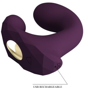 APP Series Pretty Love Billy Vibrator met App-besturing, G-spot en Clitoris, paars APP Series Pretty Love Billy Vibrator met App-besturing, G-spot en Clitoris, paars - Afbeelding 5