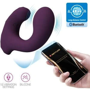 APP Series Pretty Love Billy Vibrator mit App-Steuerung, G-Punkt und Klitoris, lila