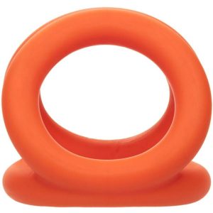 Calexotics Alpha Tri-Ring Orange Penis Ring made of Liquid Silicone Calexotics Alpha Tri-Ring Orange Penis Ring made of Liquid Silicone - Image 6
