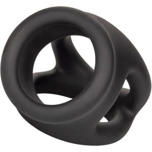 Calexotics Alpha Dual Cage Ring Penisring van vloeibaar siliconen zwart Calexotics Alpha Dual Cage Ring Penisring van vloeibaar siliconen zwart - Afbeelding 5