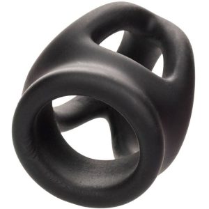 Calexotics Alpha Dual Cage Ring Penisring van vloeibaar siliconen zwart Calexotics Alpha Dual Cage Ring Penisring van vloeibaar siliconen zwart - Afbeelding 6