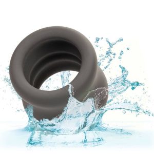 Calexotics Alpha Scrotum Dehnungsring van vloeibaar siliconen zwart Calexotics Alpha Scrotum Dehnungsring van vloeibaar siliconen zwart - Afbeelding 12