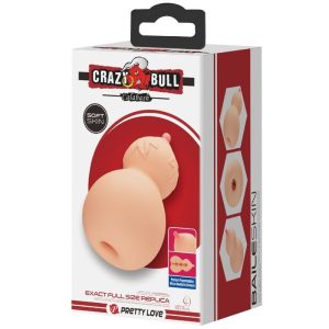 Crazy Bull Masturbator Kalebash-Brustform, vleeskleurig Crazy Bull Masturbator Kalebash-Brustform, vleeskleurig - Afbeelding 7