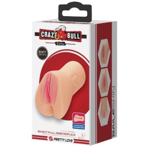 Crazy Bull Elena Masturbator in vaginavorm, vleeskleurig Crazy Bull Elena Masturbator in vaginavorm, vleeskleurig - Afbeelding 7