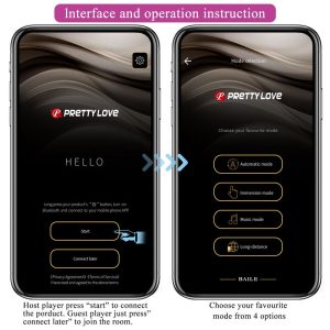 APP Series Pretty Love Hector Elektroschokvibrator met app-bediening, paars APP Series Pretty Love Hector Elektroschokvibrator met app-bediening, paars - Afbeelding 15