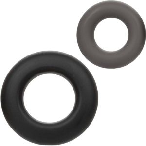 Calexotics Alpha Prolong Penisring Set met 2 Ringen Grijs Calexotics Alpha Prolong Penisring Set met 2 Ringen Grijs - Afbeelding 5