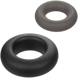 Calexotics Alpha Prolong Penisring Set met 2 Ringen Grijs Calexotics Alpha Prolong Penisring Set met 2 Ringen Grijs - Afbeelding 6
