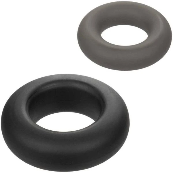Calexotics Alpha Prolong Penisring Set met 2 Ringen Grijs