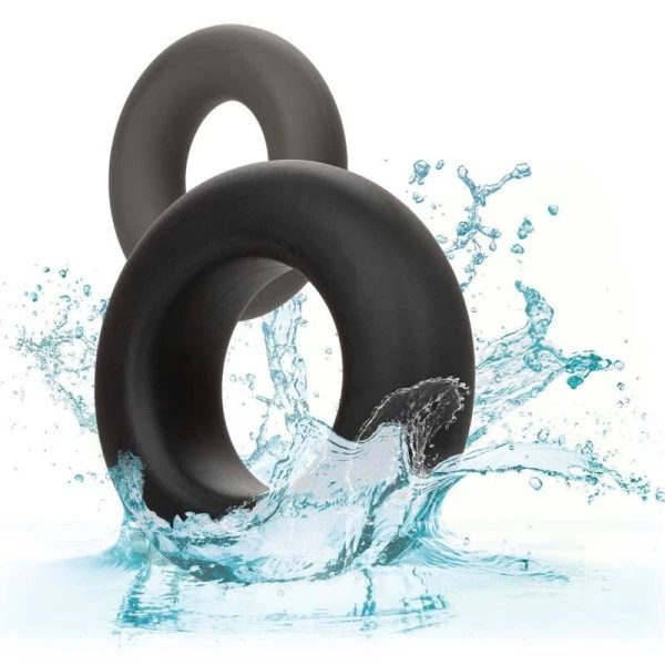 Calexotics Alpha Prolong Penisring Set met 2 Ringen Grijs