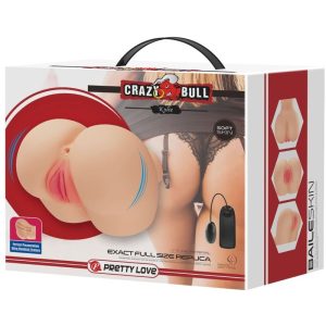 Crazy Bull Realistische Vagina- en Anus-Masturbator met Trilling en Afstandsbediening Crazy Bull Realistische Vagina- en Anus-Masturbator met Trilling en Afstandsbediening - Afbeelding 9
