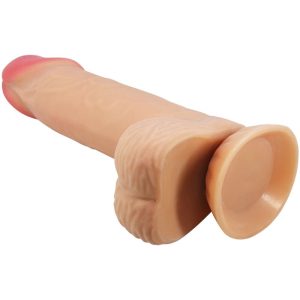 Pretty Love Sliding Skin Series Realistischer Dildo mit gleitender Haut, fleischfarben – Bild 3