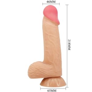 Pretty Love Sliding Skin Series Realistischer Dildo mit gleitender Haut, fleischfarben Pretty Love Sliding Skin Series Realistischer Dildo mit gleitender Haut, fleischfarben – Bild 6