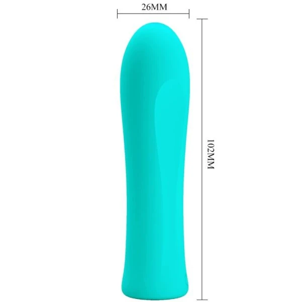 FUN Toys Pretty Love Alfreda Super Power Vibrator Minivibrator Aquagrün FUN Toys Pretty Love Alfreda Super Power Vibrator Minivibrator Aquagrün