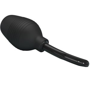 Mr Play Anal-Douche Blkc Super Power met rubberen blaas zwart Mr Play Anal-Douche Blkc Super Power met rubberen blaas zwart - Afbeelding 1