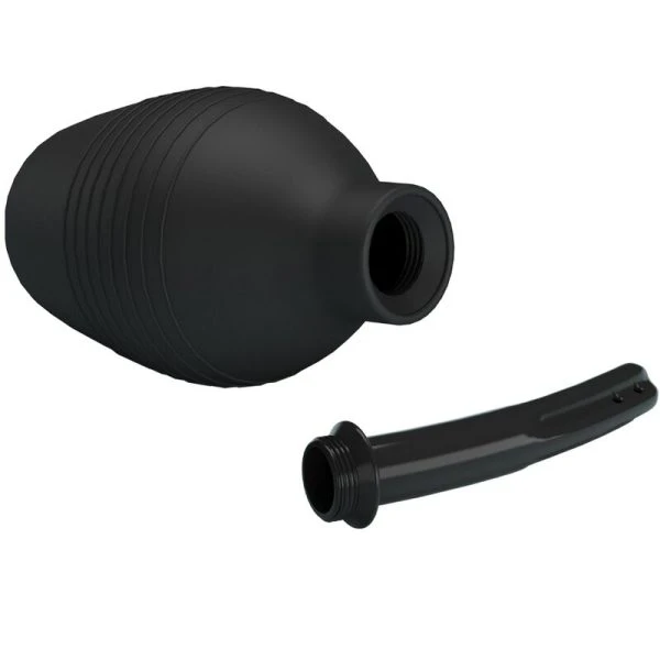 Mr Play Anal-Douche Blkc Super Power met rubberen blaas zwart Mr Play Anal-Douche Blkc Super Power met rubberen blaas zwart