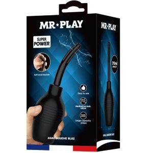 Mr Play Anal-Douche Blkc Super Power met rubberen blaas zwart Mr Play Anal-Douche Blkc Super Power met rubberen blaas zwart - Afbeelding 7
