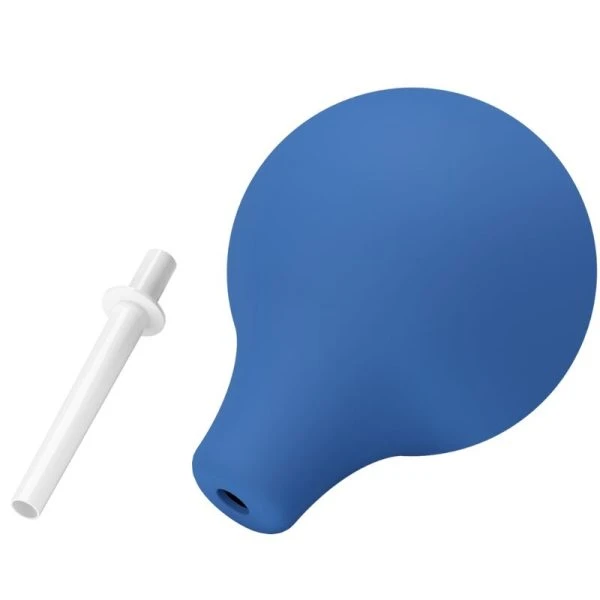 MR Play Anal-Dusche Blueb Super Power Blue mit Ballpumpe