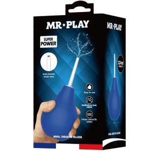 MR Play Anal-Dusche Blueb Super Power Blue mit Ballpumpe MR Play Anal-Dusche Blueb Super Power Blue mit Ballpumpe – Bild 7