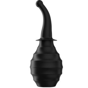 MR Play Anal Douche with Hand Bulb and Multi-Nozzle Black MR Play Anal Douche with Hand Bulb and Multi-Nozzle Black - Image 2
