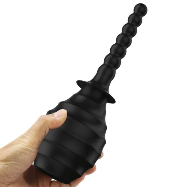 MR Play Krachtige vibrator met afstandsbediening en anusstekker, zwart MR Play Krachtige vibrator met afstandsbediening en anusstekker, zwart