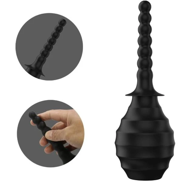 MR Play Krachtige vibrator met afstandsbediening en anusstekker, zwart MR Play Krachtige vibrator met afstandsbediening en anusstekker, zwart