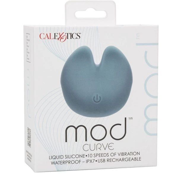 Calexotics MOD Curve Stimulator Opgelegde Vibrator Blauw Calexotics MOD Curve Stimulator Opgelegde Vibrator Blauw