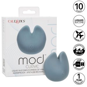 Calexotics MOD Curve Stimulator Opgelegde Vibrator Blauw Calexotics MOD Curve Stimulator Opgelegde Vibrator Blauw - Afbeelding 1