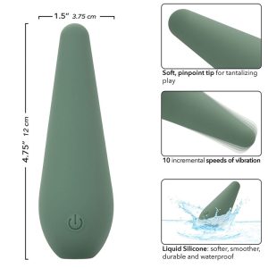 Calexotics Mod Chic Opgevibrator van siliconen groen Calexotics Mod Chic Opgevibrator van siliconen groen - Afbeelding 7