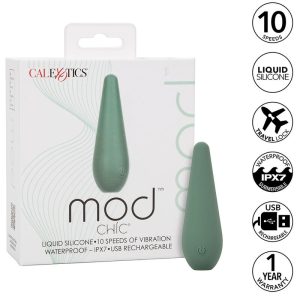 Calexotics Mod Chic Opgevibrator van siliconen groen Calexotics Mod Chic Opgevibrator van siliconen groen - Afbeelding 1