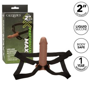 Calexotics Performance Maxx Penisverlenger met harnas, naturelbruin Calexotics Performance Maxx Penisverlenger met harnas, naturelbruin - Afbeelding 2