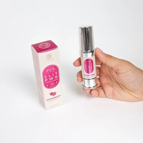 Secretplay Cosmetic Clit PWR Clitorisbalsem Aardbei
