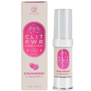 Secretplay Cosmetic Clit PWR Clitorisbalsem Aardbei Secretplay Cosmetic Clit PWR Clitorisbalsem Aardbei - Afbeelding 1