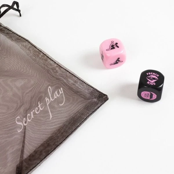 Secretplay 100% Games Voorspel-dobbelspel met 2 dobbelstenen Secretplay 100% Games Voorspel-dobbelspel met 2 dobbelstenen