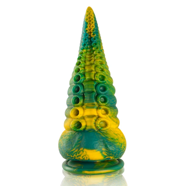 Epic Cybersilicock Cetus Tentakel-Dildo grün, große Größe