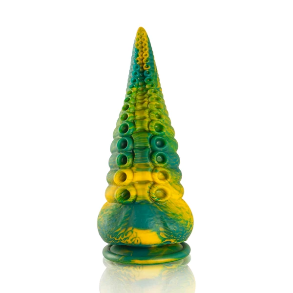 Epic Siliconen Dildo Cetus Tentakel groen klein