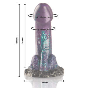 Epic Basilisk Silikon-Dildo mit doppelter Schuppenstruktur, kleine Größe Epic Basilisk Silikon-Dildo mit doppelter Schuppenstruktur, kleine Größe – Bild 3