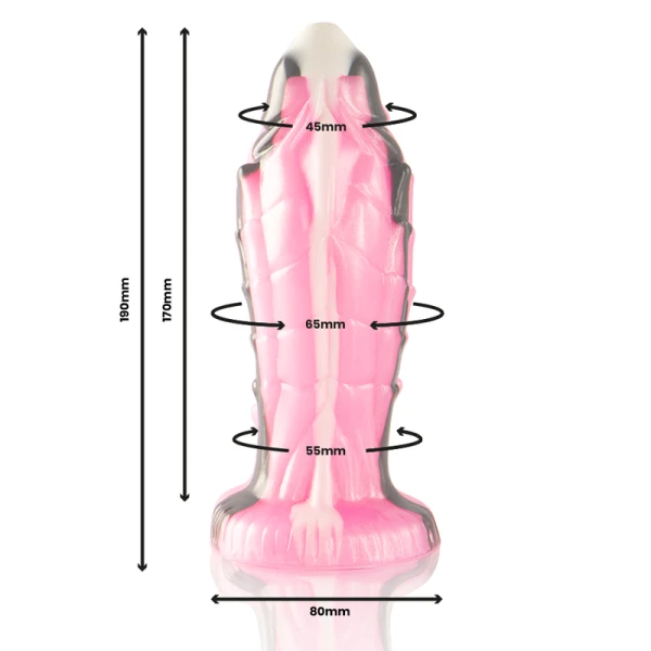 Epic Silikon-Dildo Triton, mythologisch inspiriert, 190 mm