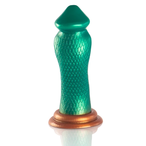 Epic Cybersilicock Python Silikon-Dildo groen, 205 mm