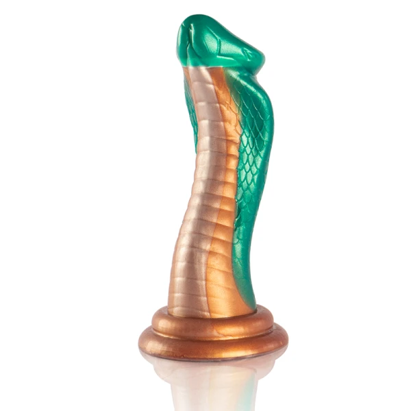 Epic Cybersilicock Python Silikon-Dildo groen, 205 mm