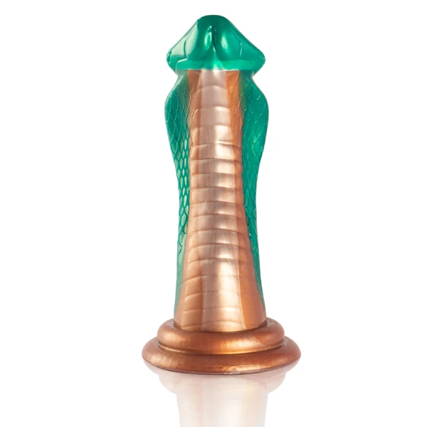 Epic Cybersilicock Python Silikon-Dildo groen, 205 mm