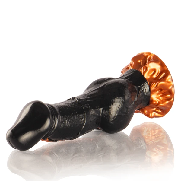 Epic Deimos Siliconen Dildo met Zuignap, 24 cm, mythologische kracht