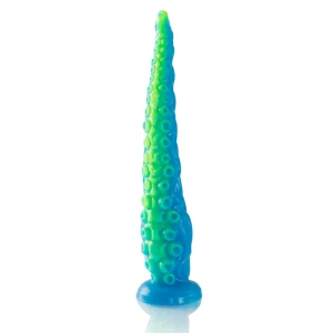 Epic Scylla Siliconen Dildo fluorescerend grote maat